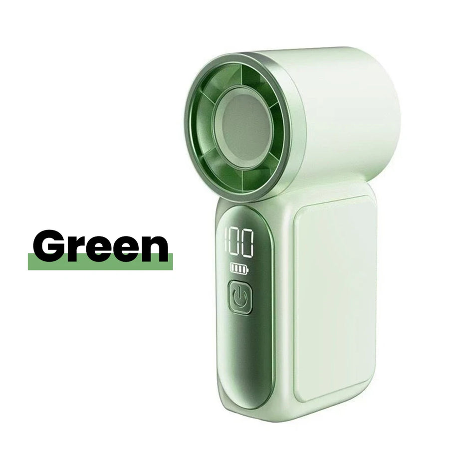 Ventilateur Portable Digital 5 Vitesses – Fraîcheur Contrôlée au Doigt